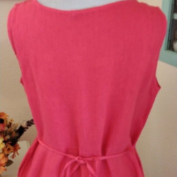 Stella Martini Linen Dress - Picture 7 of 9